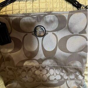 Coach Canvas Hobo Purse